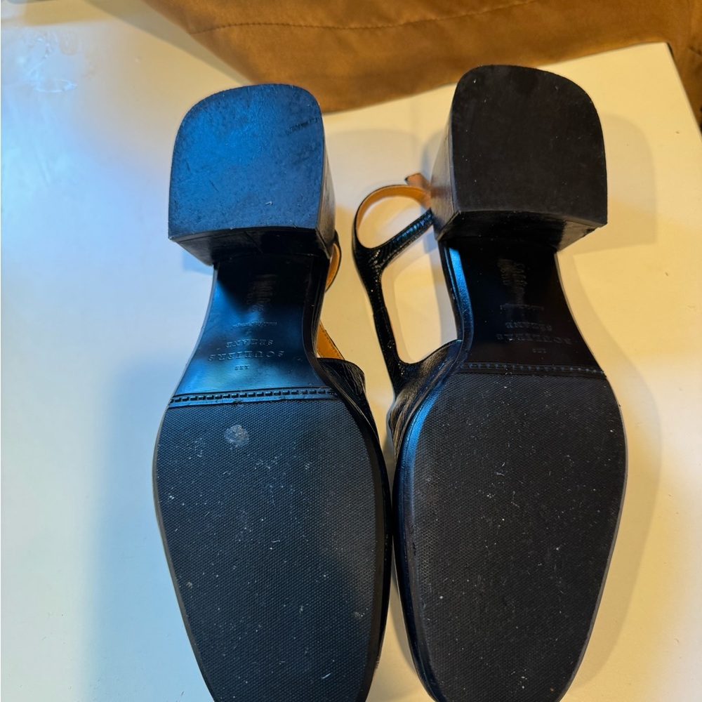 Sezane Paula Babies- Patent Black - Picture 3 of 9